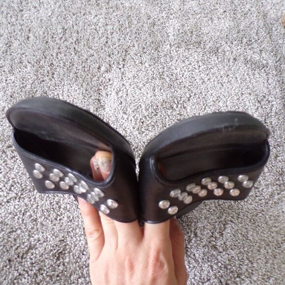 OKa B made in usa black slides L - Picture 8 of 8